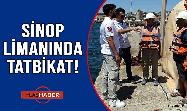 SİNOP’TA DENİZ KİRLİLİĞİNE ACİL MÜDAHALE HAZIRLIĞI!