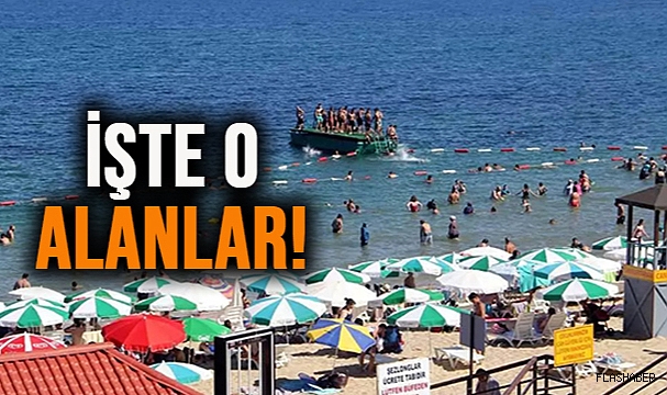 SİNOP’TA GÜVENLİ YÜZME ALANLARI AÇIKLANDI!