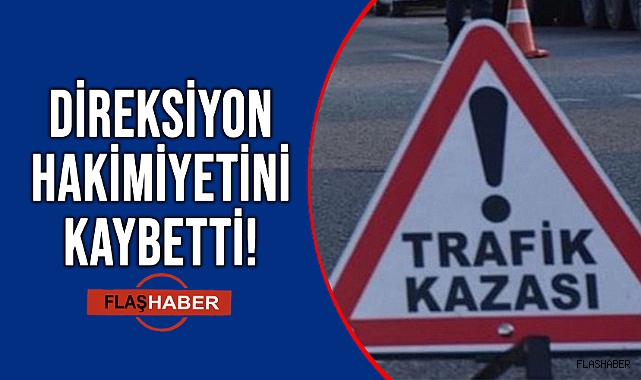 SİNOP’TA KORKUTAN KAZA!