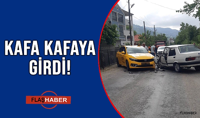 SİNOP'TA KORKUTAN KAZA!