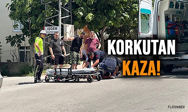 SİNOP’TA MOTOSİKLET KAZASI!