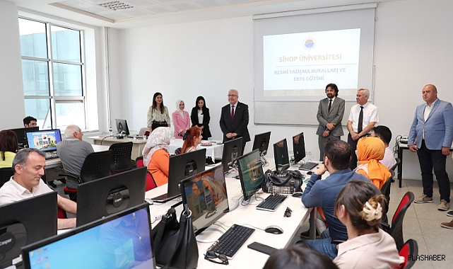 SİNOP ÜNİVERSİTESİ’NDE EBYS VE RESMİ YAZIŞMA KURALLARI EĞİTİMİ DÜZENLENDİ!