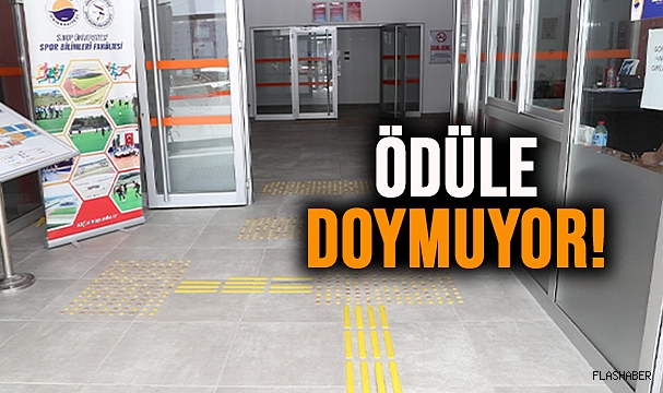 SİNOP ÜNİVERSİTESİNE ‘MEKANDA ERİŞEBİLİRLİK’ ÖDÜLÜ!