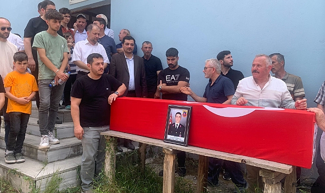 SİNOPLU UZMAN ÇAVUŞ SON YOLCULUĞUNA UĞURLANDI!