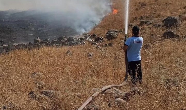 Şırnak'ta 7 köye sıçrayan anız yangını kontrol altına alındı