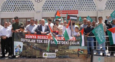 Şırnak'ta İsrail'e tepki