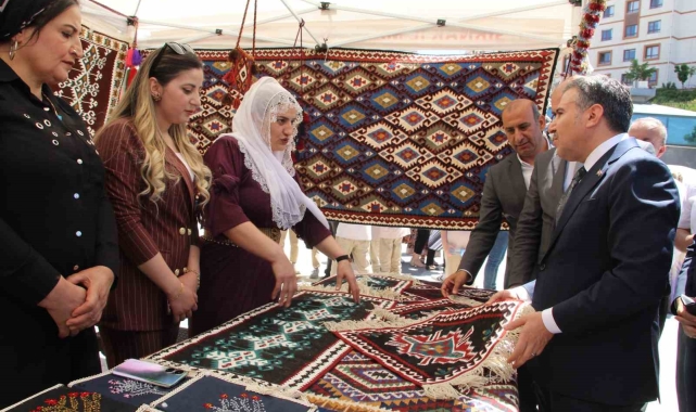 Şırnak'ta kursiyerler yaptıkları çalışmaları sergiledi