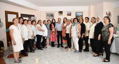 Sivrihisarlı kadınların 'El Emeği ve Göz Nuru Sergisi' yoğun ilgi gördü