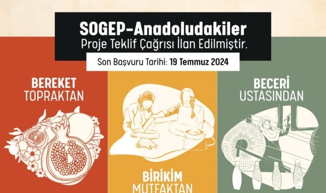 SOGEP Anadoludakiler programına ilişkin proje teklif çağrısı başladı