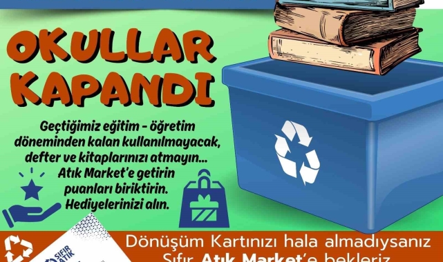 Söke Belediyesi'nden Kağıt Atıkları Toplama Kampanyası