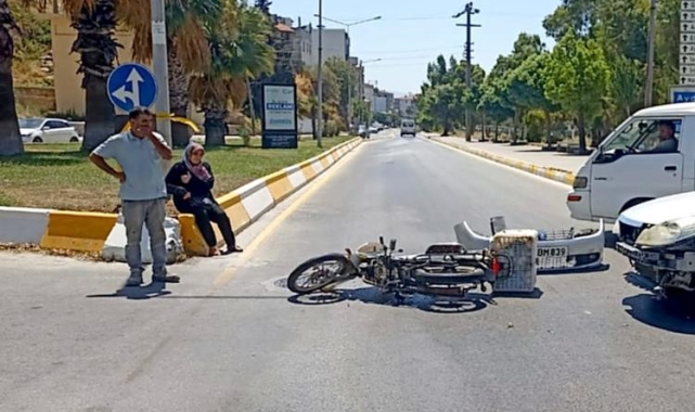 Söke'de trafik kazası: 2 yaralı