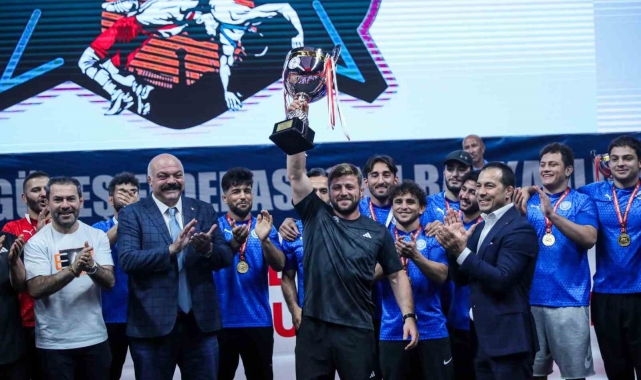 Süper Lig Serbest Güreş Final Four müsabakalarında şampiyon ASKİ