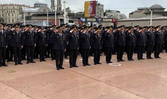 Taksim'de Jandarma Teşkilatı'nın 185'inci kuruluş yıl dönümü kutlandı