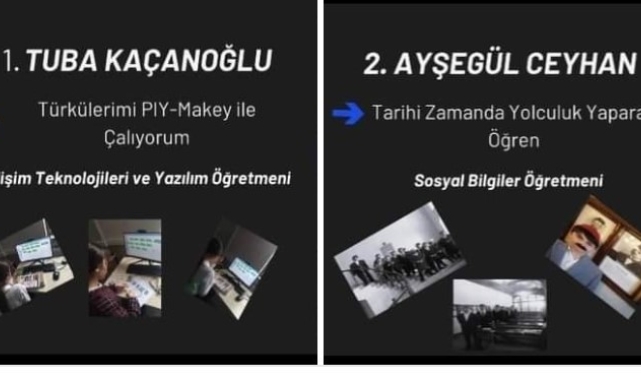 Tasarımcı öğretmenler Faik Güngör Ortaokulu'ndan