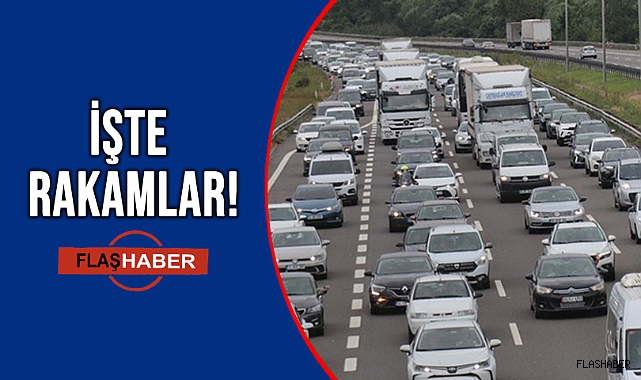 TATİL BOYUNCA OTOYOLLARDAN KAÇ ARAÇ GEÇTİ ?