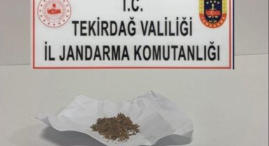 Tekirdağ'da bandrolsüz puro ve uyuşturucu madde ele geçirildi