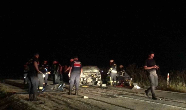 Tekirdağ'da zincirleme kaza: 3 ölü, 4 yaralı