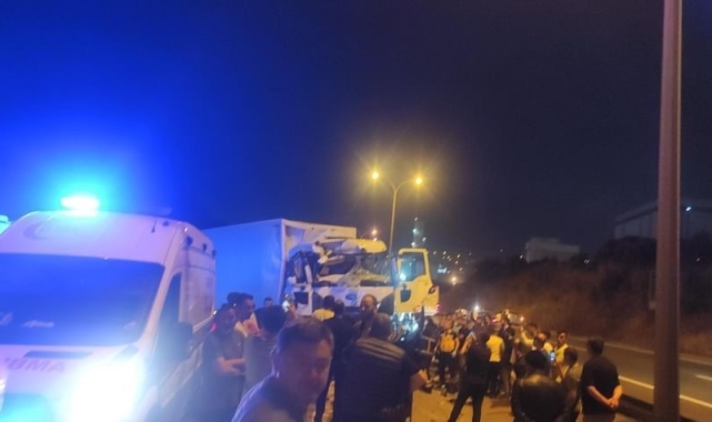 TEM otoyolunda büyük kaza: 4 yaralı