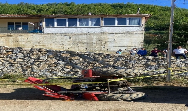 Tokat'ta devrilen traktördeki 1 çocuk öldü, 1 çocuk yaralandı