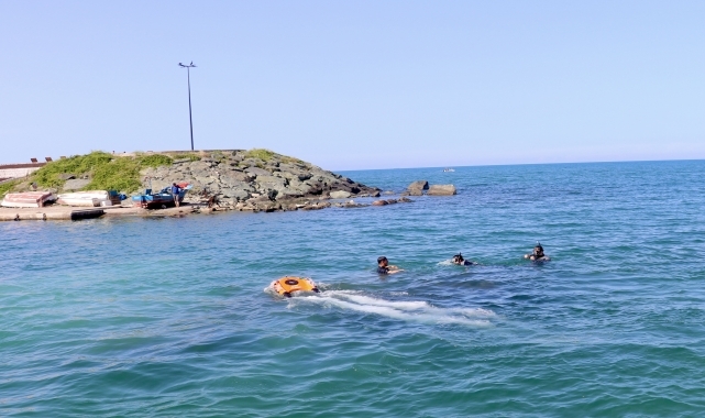 Trabzon'da ortaokul ve lise öğrencilerine boğulmaya müdahale eğitimi verildi