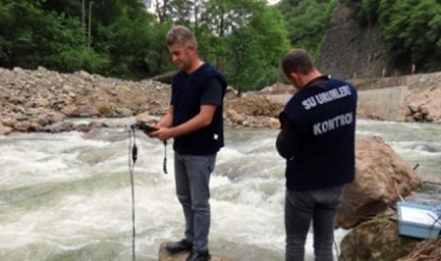 Trabzon&#039;un derelerinin su kaynakları temiz çıktı