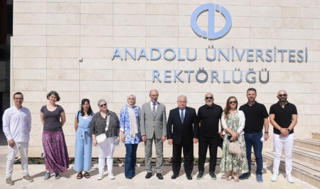 TÜBA'dan uluslararası proje için Anadolu Üniversitesi'ne ziyaret