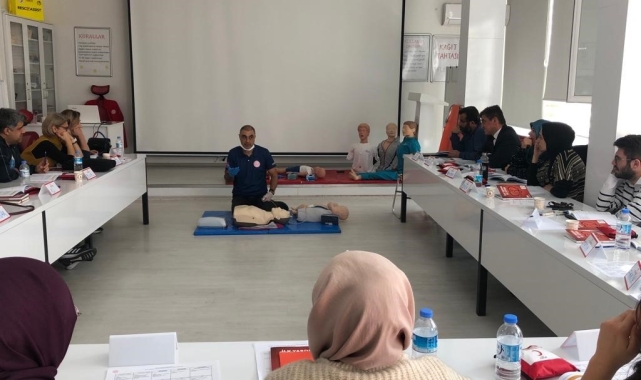 Türk Kızılay'ın ilk yardım eğitimine uluslararası tescil
