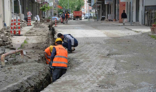 Türkeli'de doğalgaz 1. etap çalışmaları tamamlandı