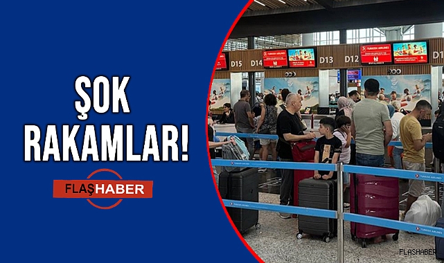 TÜRKİYE'NİN HAVALİMANLARINDA BAYRAM YOĞUNLUĞU ZİRVE YAPTI!