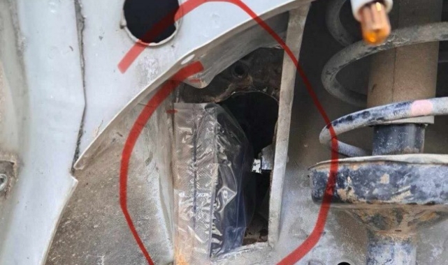 Türkiye'ye sokulmak istenen 3 kilo 510 gram kokain gümrük polislerine takıldı