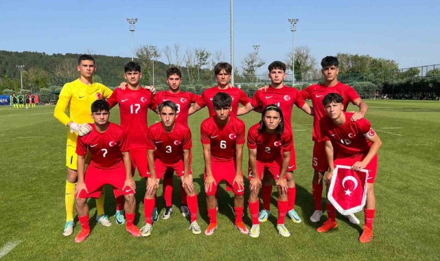 U16 Milli Takım, İsviçre'yi 4-3 mağlup etti