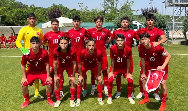 U16 Milli Takım, İsviçre'yi 7-1 yendi
