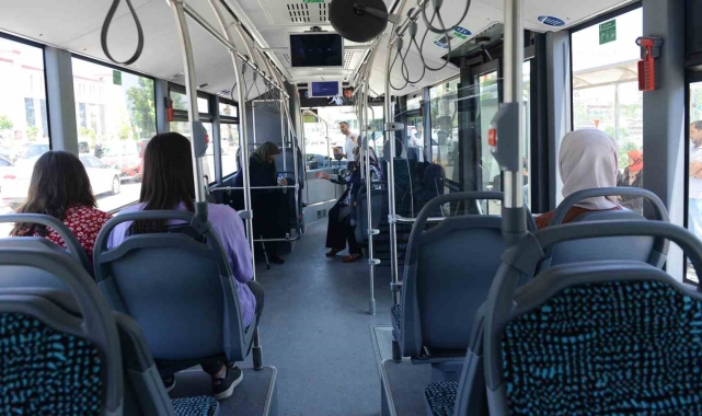 Ücretsiz toplu taşımaya 210 bin biniş
