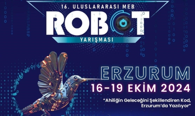 Uluslararası MEB Robot Yarışması Erzurum'da