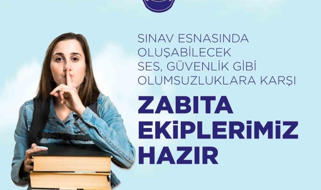 Ümraniye Belediyesi LGS sınavına girecek öğrenciler için görev başındaydı