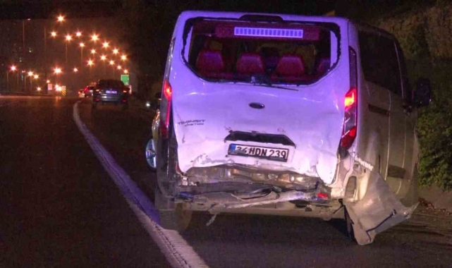 Ümraniye'de trafik kazası: 3 yaralı
