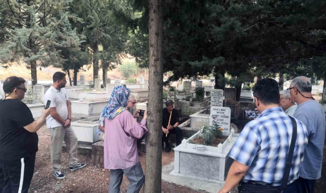Ünlü Neyzen Ahmet Doğan Özeke Muğla'da mezarı başında anıldı