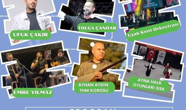 Uşak'ta Kızılcasöğüt Sarıçam Yaz Şenlikleri başlıyor