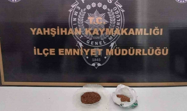 Uyuşturucu ile yakalanan şahıs hakkında adli işlem