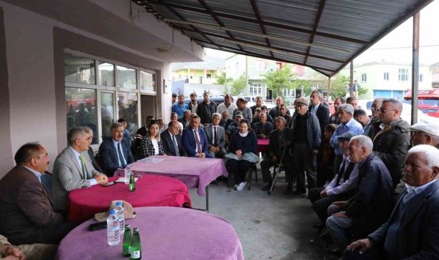 Vali Çelik belde ve köy ziyaretlerine devam ediyor