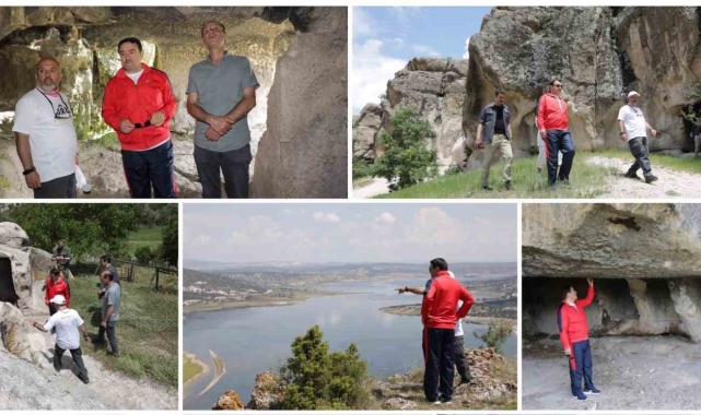 Vali Işın, Kütahya Frig Vadisi'nde incelemelerde bulundu