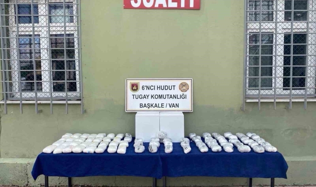 Van'da 38.5 kilogram metamfetamin ele geçirildi