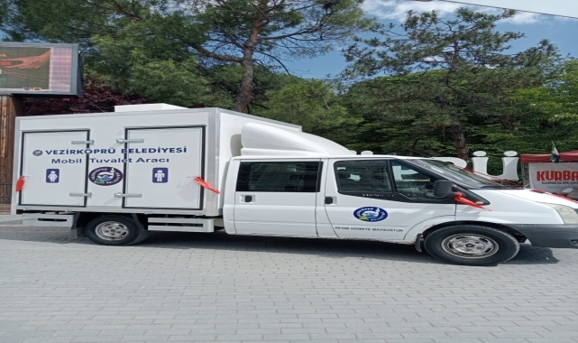 Vezirköprü Belediyesi pazar yerlerinde mobil tuvalet hizmeti verecek