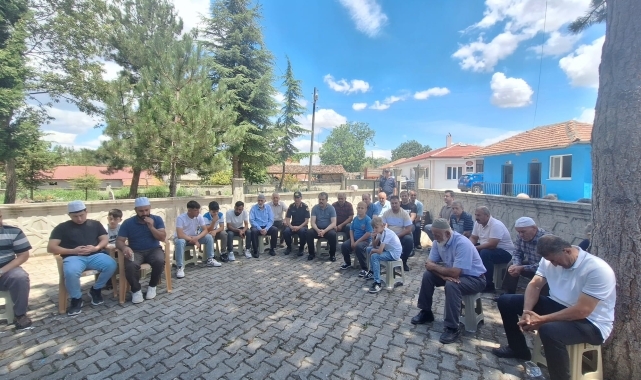 Vezirköprü'de şehit oğlu için mevlit okuttu