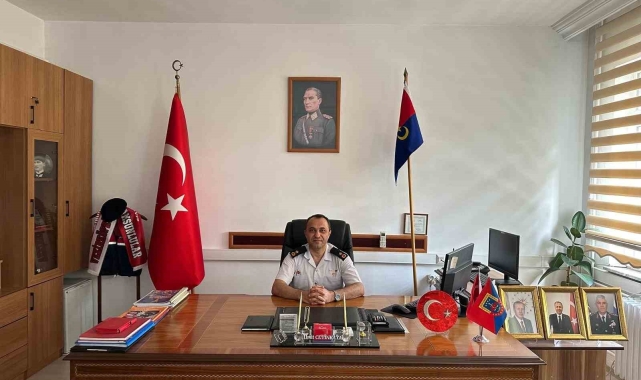 Vezirköprü İlçe Jandarma Komutanı Çetinkaya&#039;nın tayini çıktı