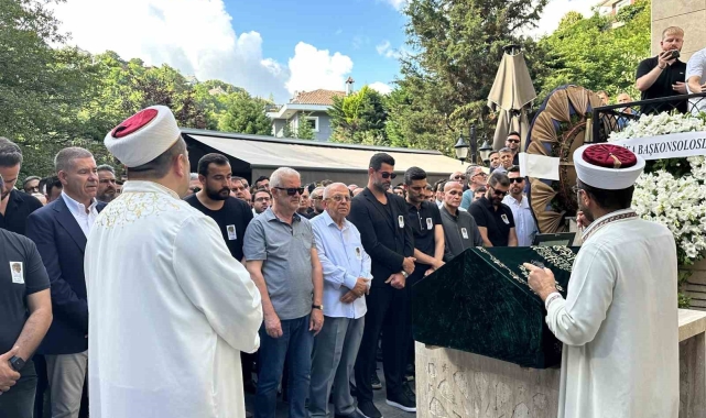 Volkan Demirel'in babası son yolculuğuna uğurlandı