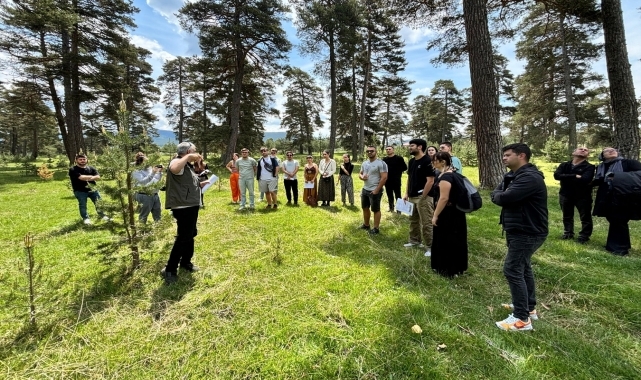 Yabancı öğrenciler, Bolu'daki ormancılık faaliyetlerini inceledi
