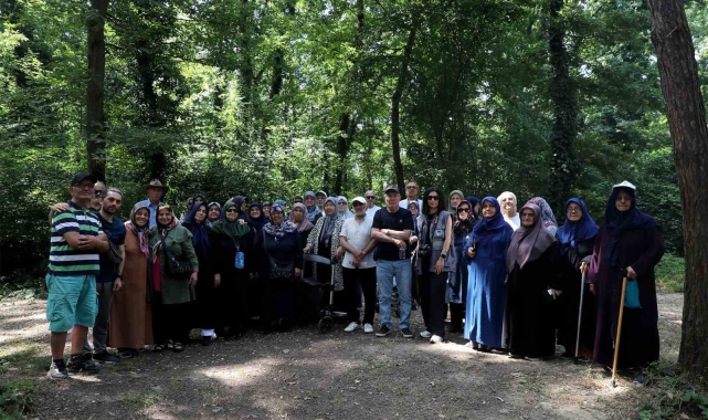 Yaşlılar YADEM'le yeşilin tonları arasında gezintiye çıktı