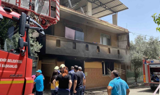 Yatalak hasta evinde çıkan yangında hayatını kaybetti