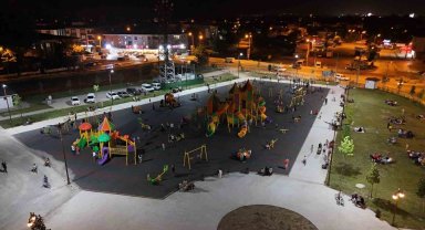 Yaz akşamlarının vazgeçilmez parkı oldu